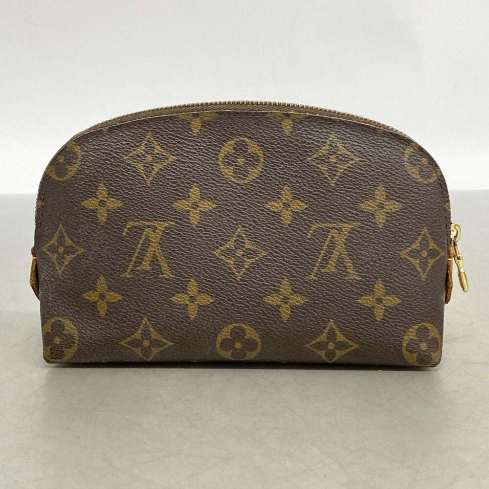 LOUIS VUITTON Authentic Brown Monogram Pochette Pouch - Picture 9 of 9